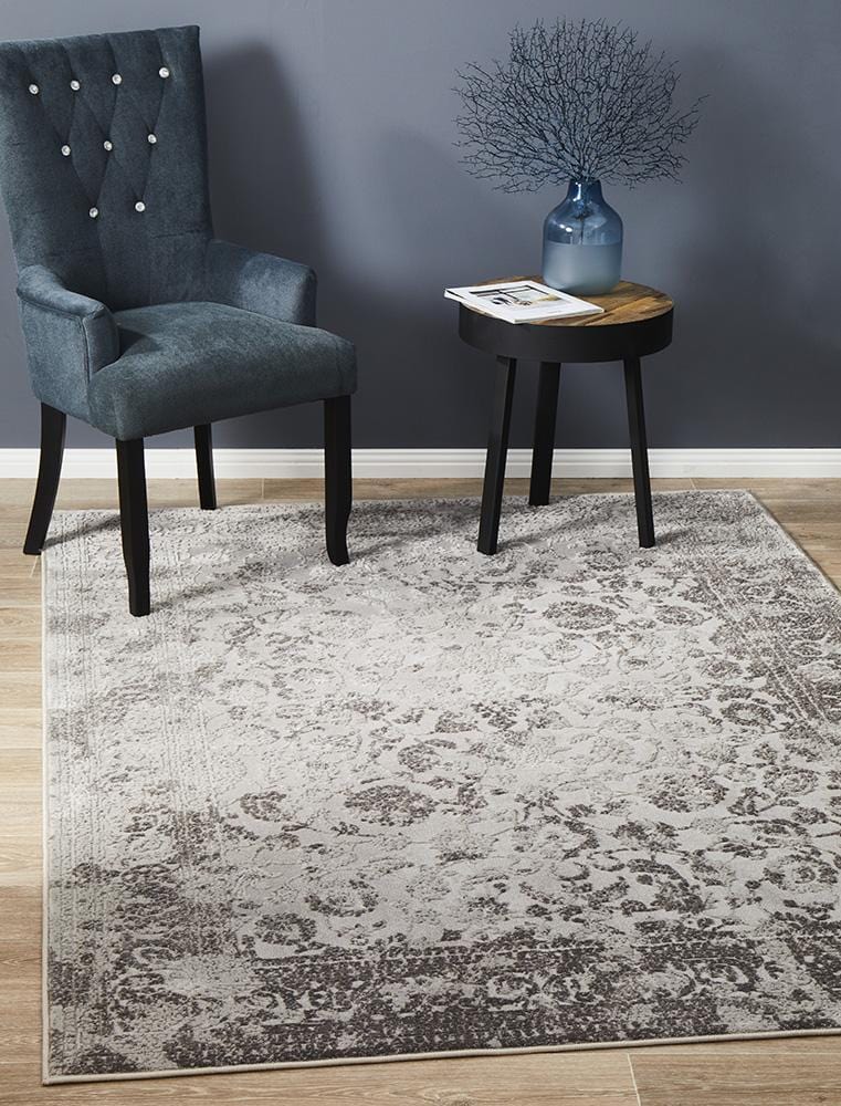Oppulance-Opulence Lucy Silver Rug