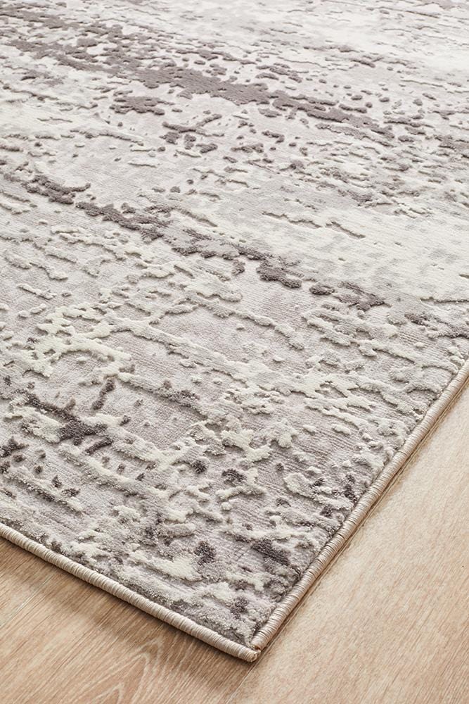 Oppulance-Opulence Sophia Silver Rug