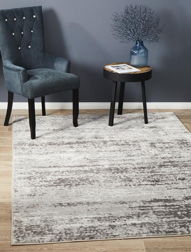 Oppulance-Opulence Sophia Silver Rug