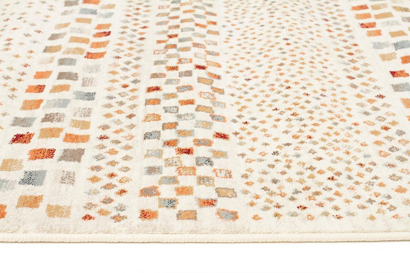 Oxford-Mayfair Squares Bone Rug-RUG HOME