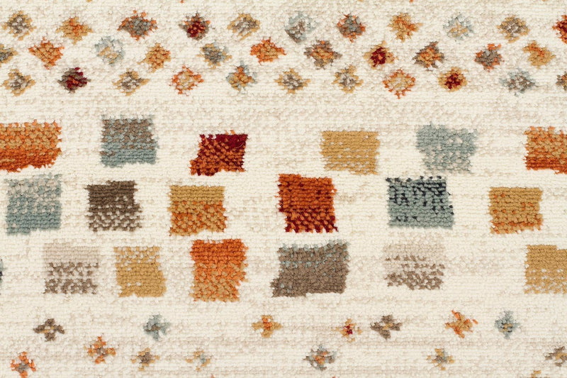 Oxford-Mayfair Squares Bone Rug-RUG HOME