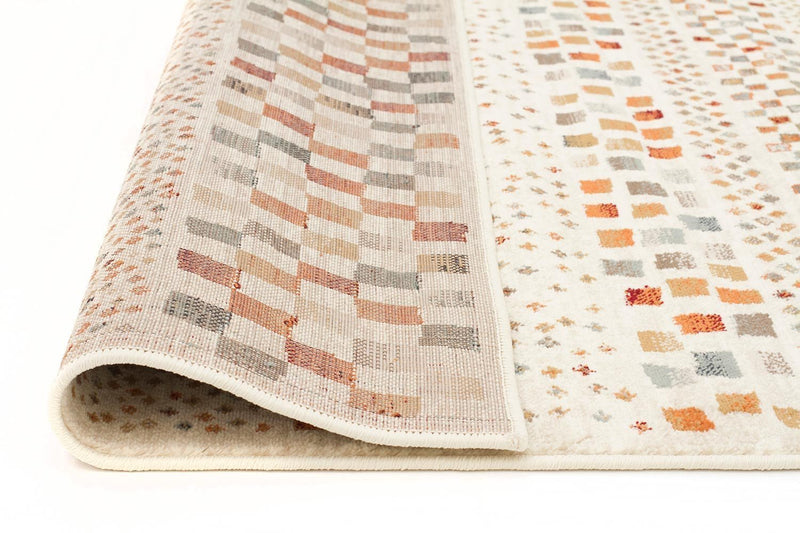 Oxford-Mayfair Squares Bone Rug-RUG HOME