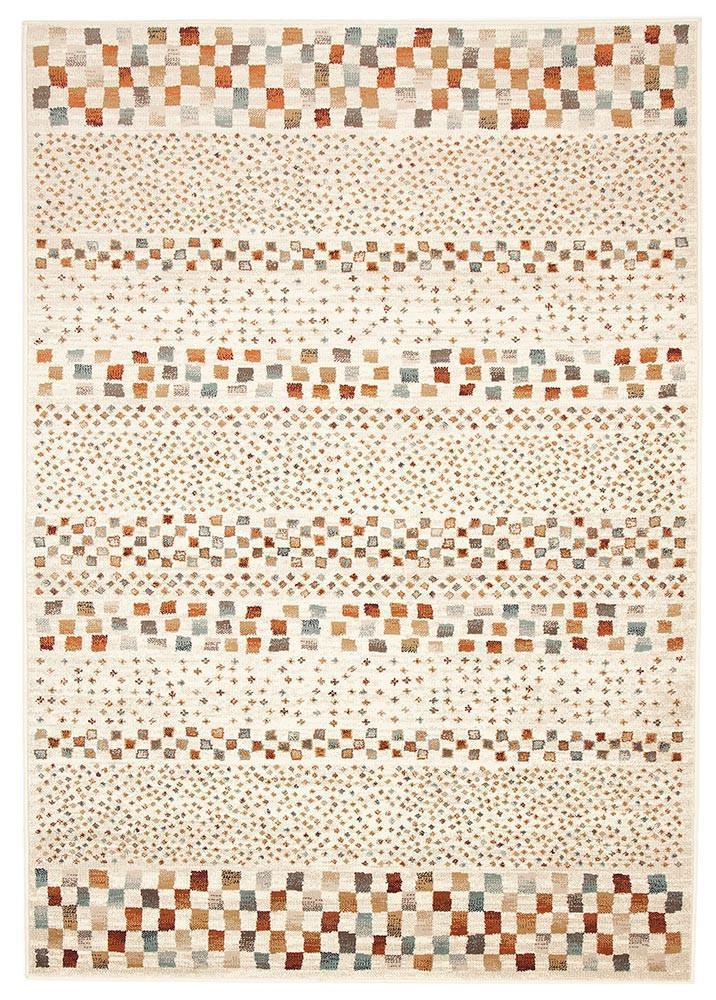 Oxford-Mayfair Squares Bone Rug-RUG HOME