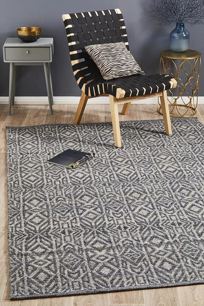 Relic-Relic Sammy Graphite Cobolt Rug