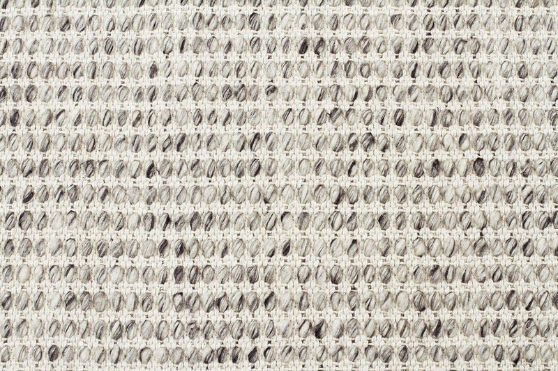 Skandi-Carlos Felted Wool Rug Grey Natural