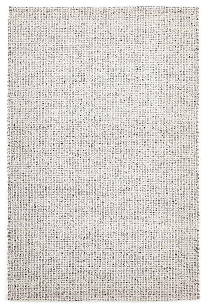 Skandi-Carlos Felted Wool Rug Grey Natural