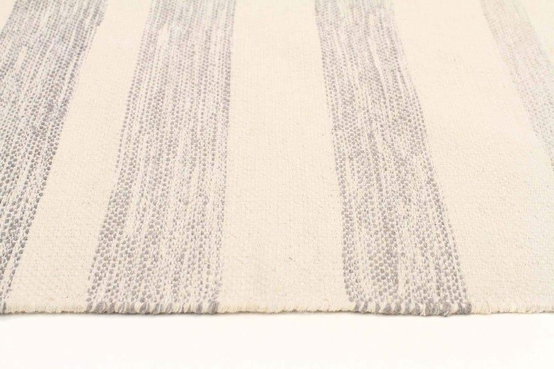 Skandi-Helsinki Grey Flatweave Rug
