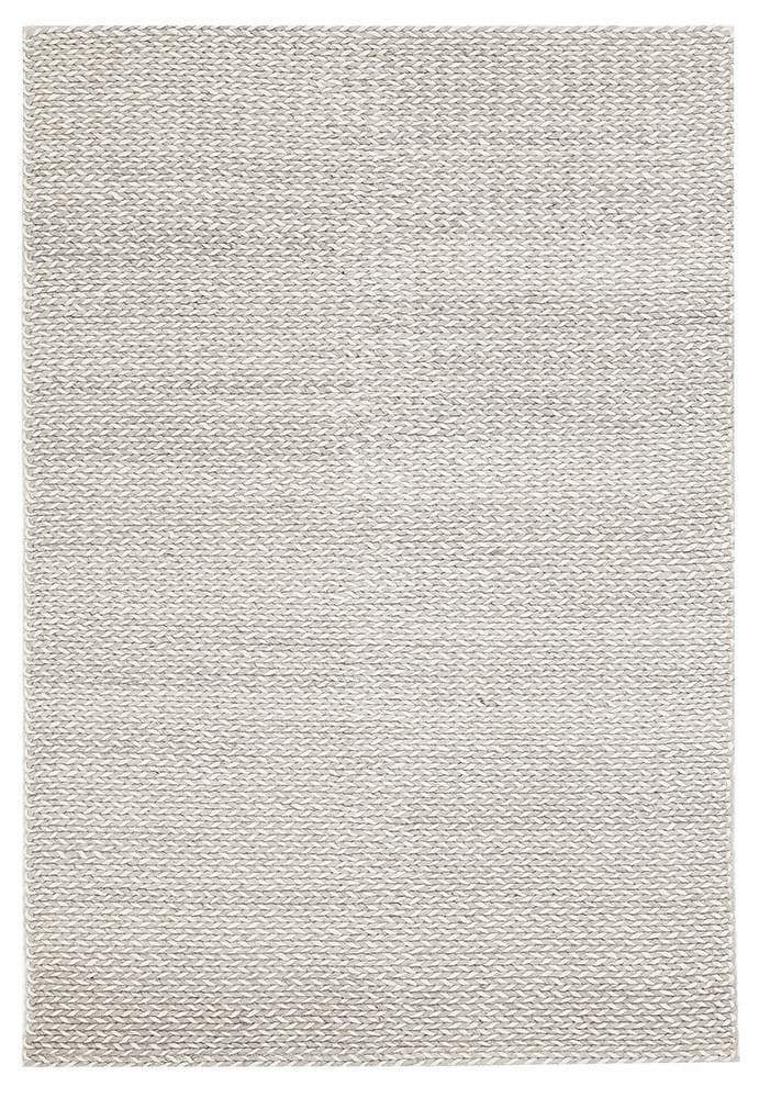 Studio-Helena Woven Wool Rug Grey White