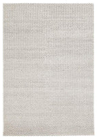 Studio-Helena Woven Wool Rug Grey White