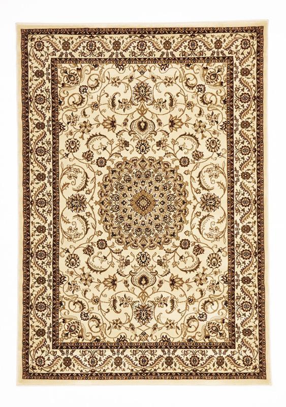 Sydney-Medallion Rug Ivory with Ivory Border-RUG HOME