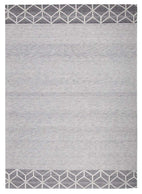 Visions-Winter Grey Pulse Modern Rug