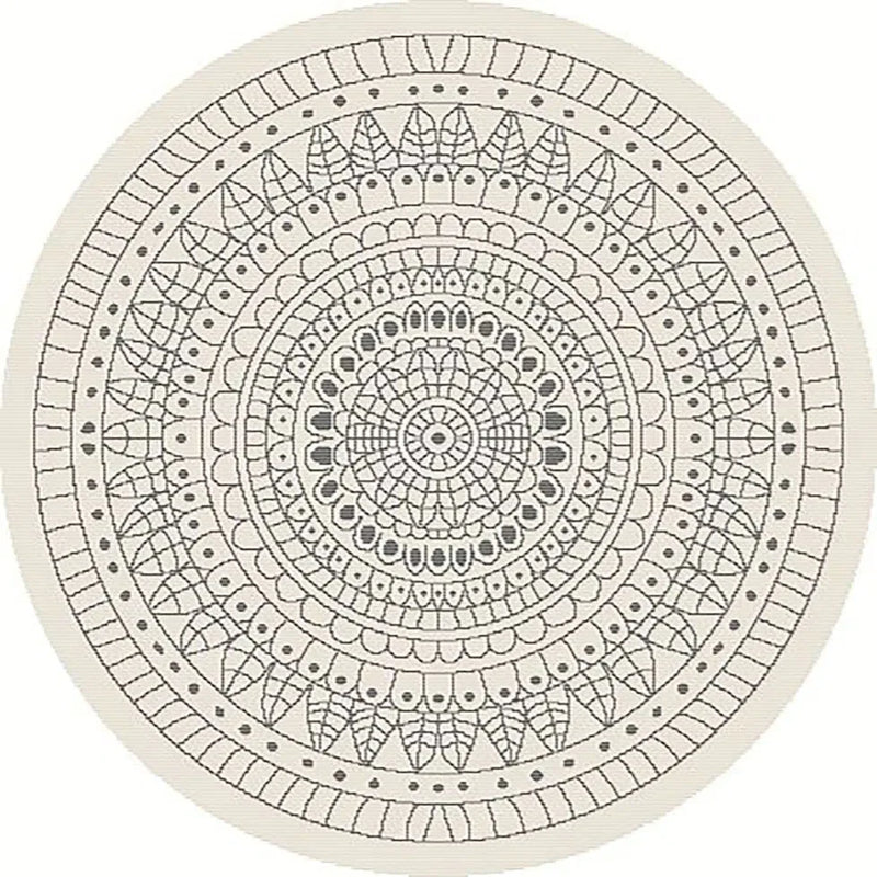 Terrazzo 39 Reversible Round Silver