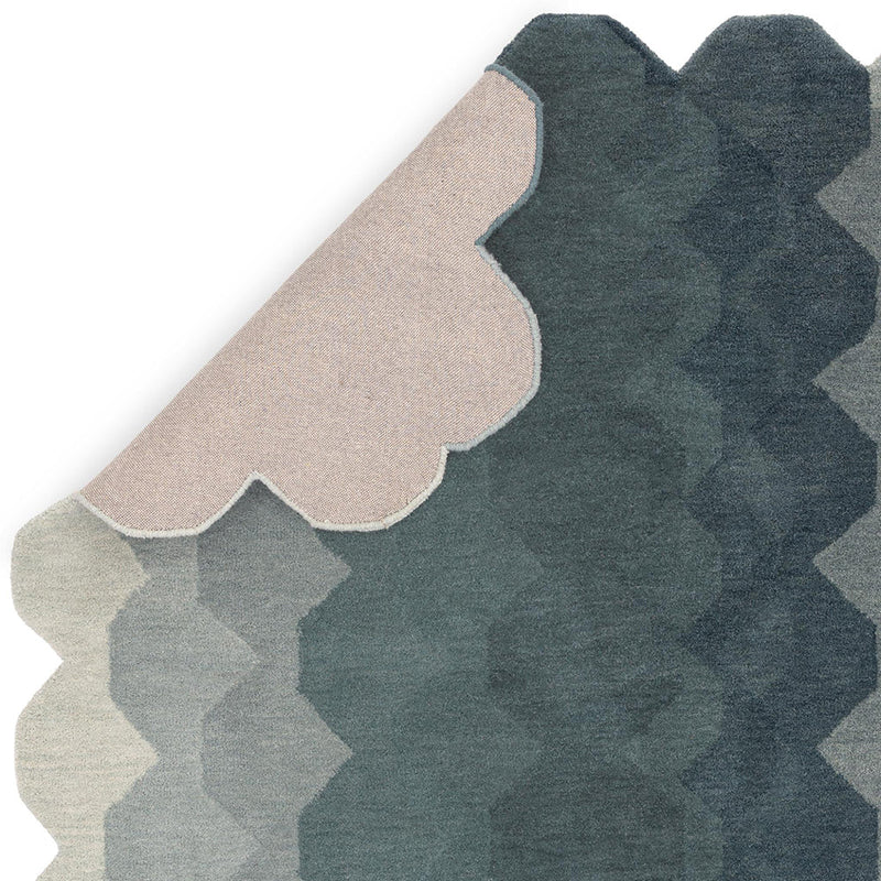 Asiatic Hive Teal Rug