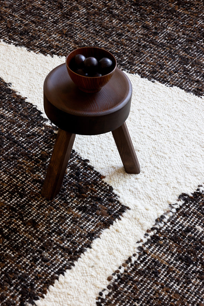 Brink & Campman Craft Fundament Chocolate/Cream 149305 Rug