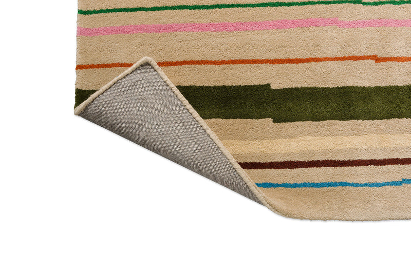 B&C Decor Shift Multi Beige 089903 Rug