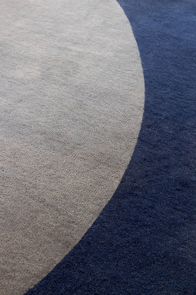 Brink & Campman Element Arp Blue 087608 Round Rug