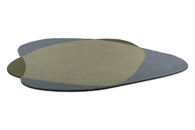 Brink & Campman Element Chad Grey Green 087704 Round Rug