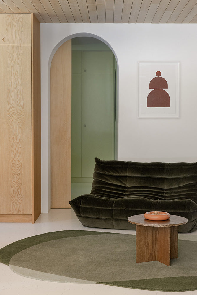 Brink & Campman Element Moore Moss 087807 Round Rug