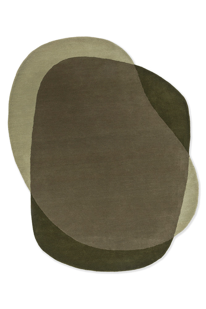 Brink & Campman Element Moore Moss 087807 Round Rug