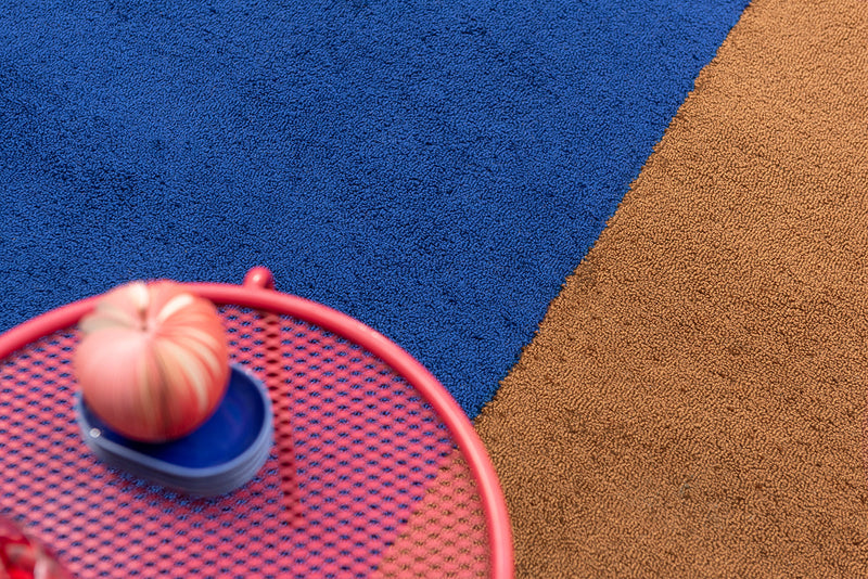 Brink & Campman Habitat Festival Stripe Blue 496518 Outdoor Rug