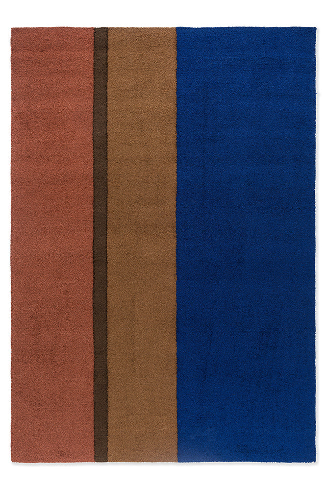 Brink & Campman Habitat Festival Stripe Blue 496518 Outdoor Rug