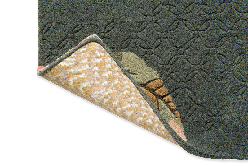 Laura Ashley Aylworth Trail Fern Green 078607 Rug