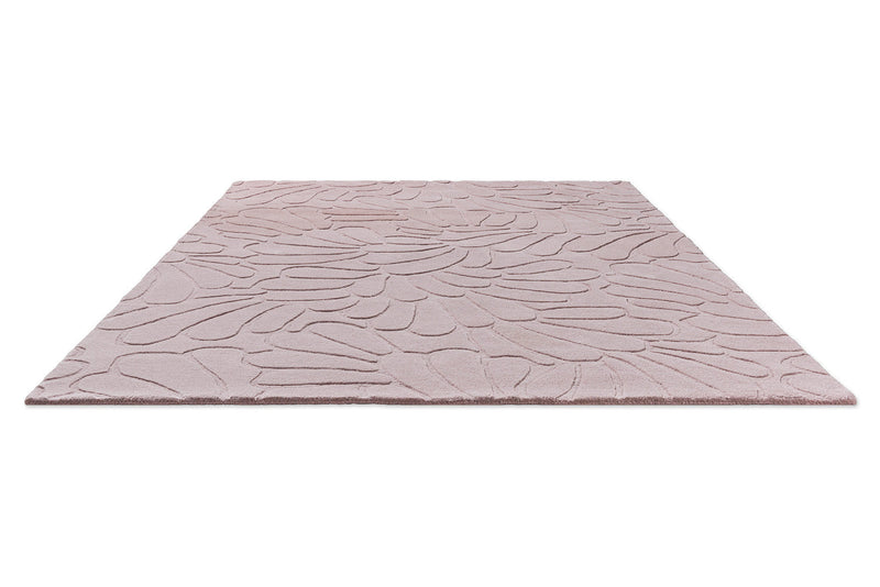 Laura Ashley Coleby Petals Chalk Pink 078802 Rug