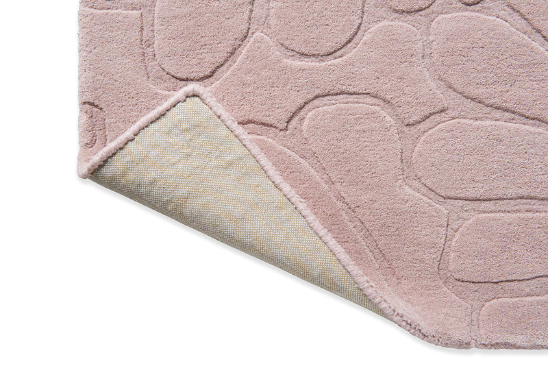 Laura Ashley Coleby Petals Chalk Pink 078802 Rug