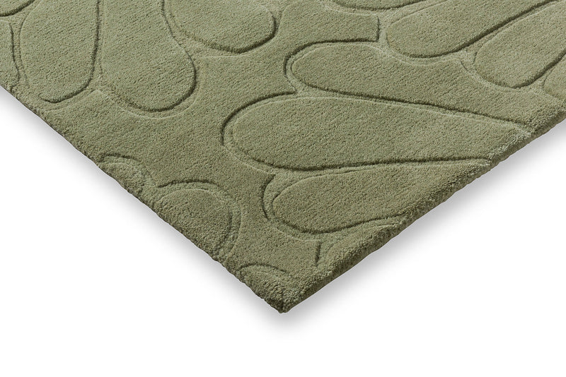 Laura Ashley Coleby Petals Hedgerow Green 078807 Rug