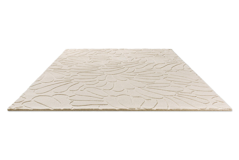 Laura Ashley Coleby Petals Ivory Cream 078809 Rug