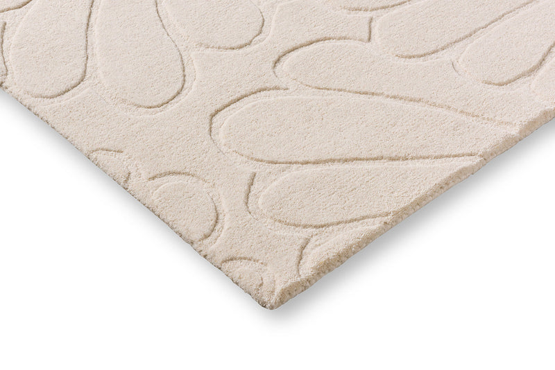 Laura Ashley Coleby Petals Ivory Cream 078809 Rug