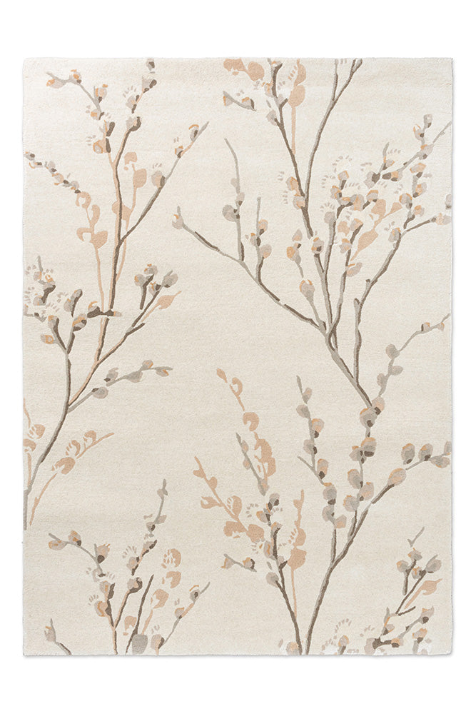 Laura Ashley Pussy Willow Dove Grey 079804 Rug