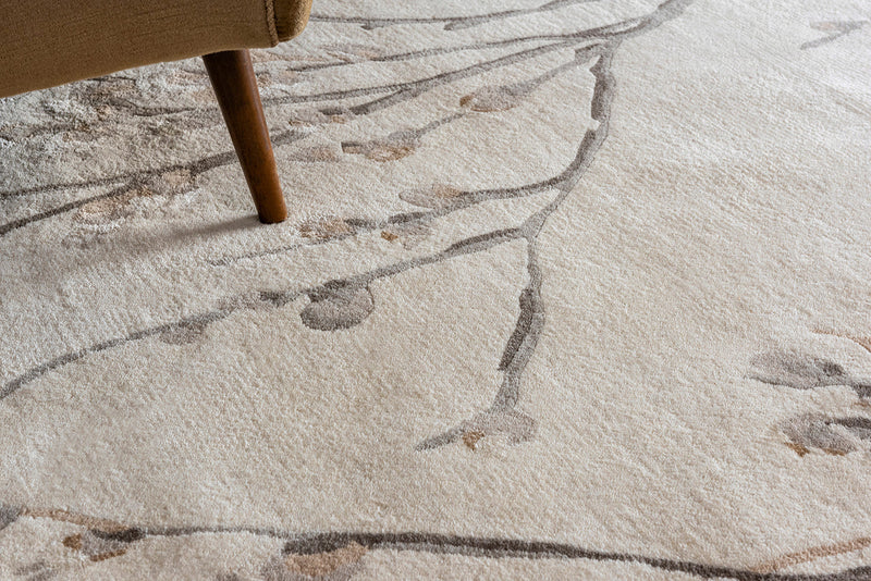 Laura Ashley Pussy Willow Dove Grey 079804 Rug