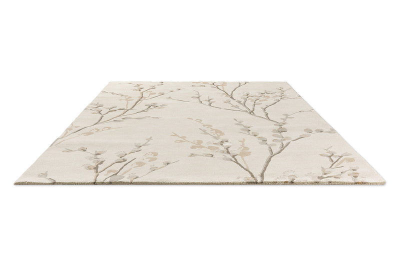 Laura Ashley Pussy Willow Dove Grey 079804 Rug