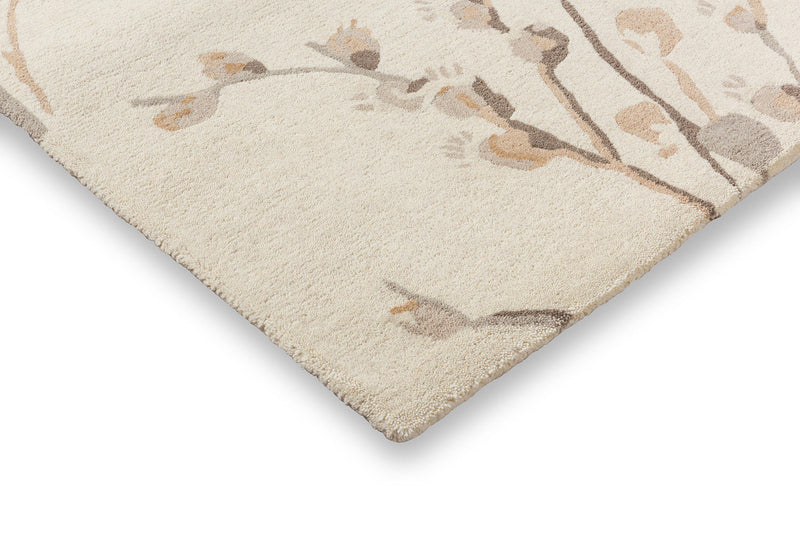 Laura Ashley Pussy Willow Dove Grey 079804 Rug