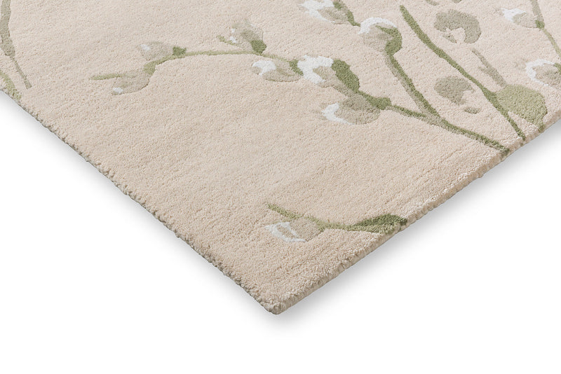 Laura Ashley Pussy Willow Hedgerow Green 079807 Rug