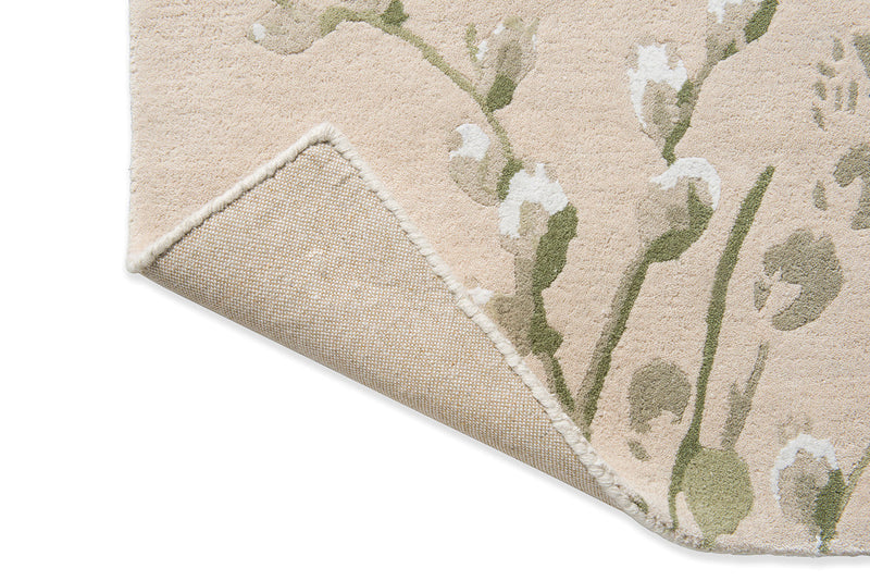 Laura Ashley Pussy Willow Hedgerow Green 079807 Rug