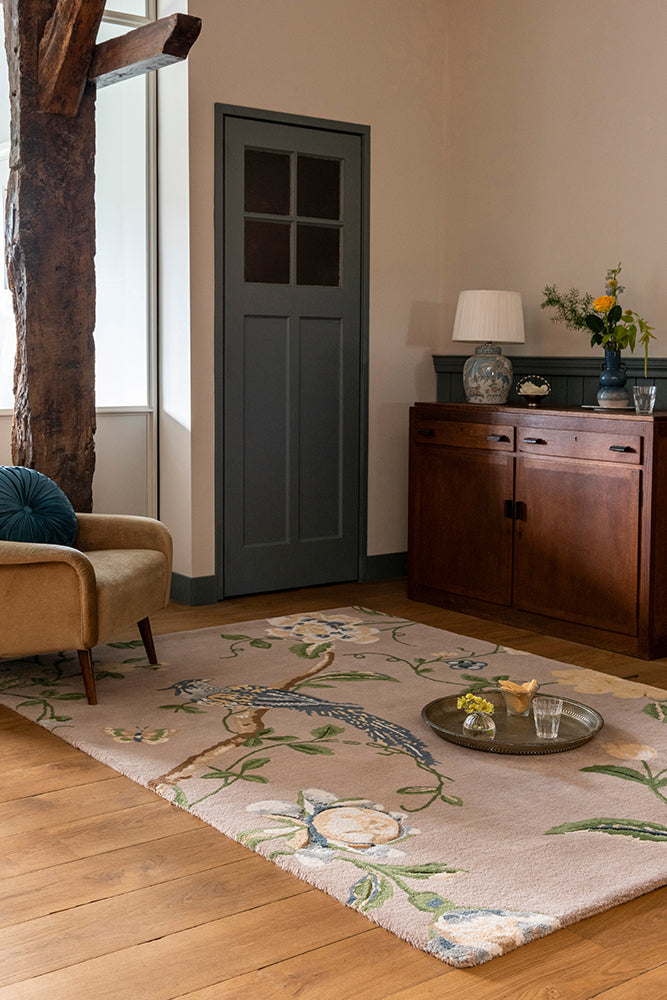 Laura Ashley Summer Palace Truffle Seaspray 081201 Rug