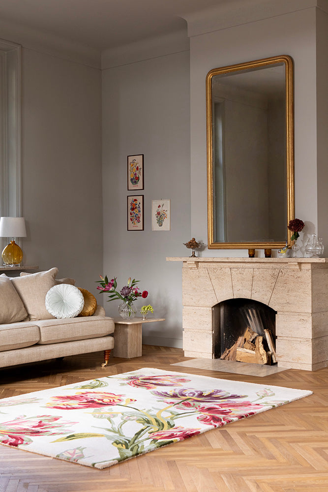 Laura Ashley Gosford Cranberry 081300 Rug