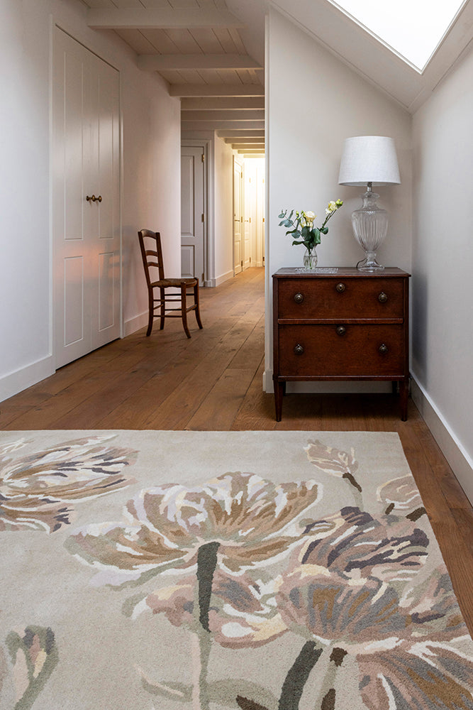 Laura Ashley Gosford Natural Sage Green 081307 Rug