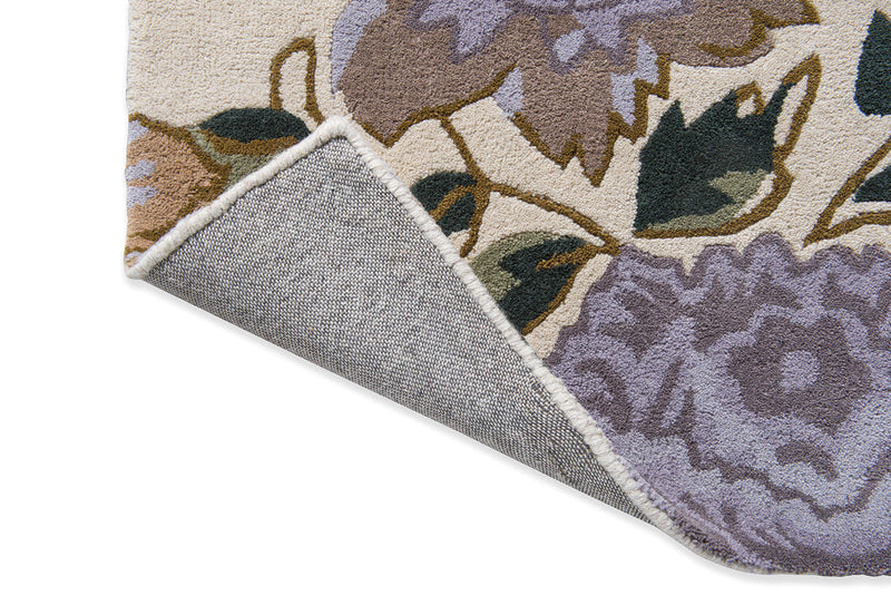 Laura Ashley Wendling Floral Heather Purple 083104 Rug