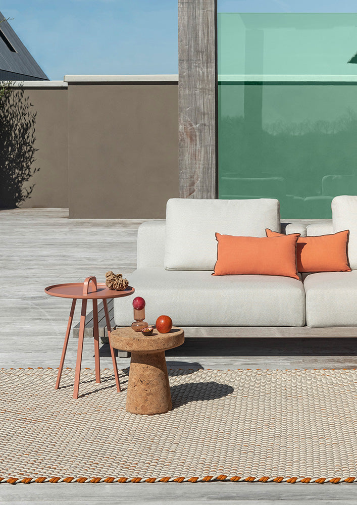 Brink & Campman Lace Tri-coloured White Outdoor 496901 Rug