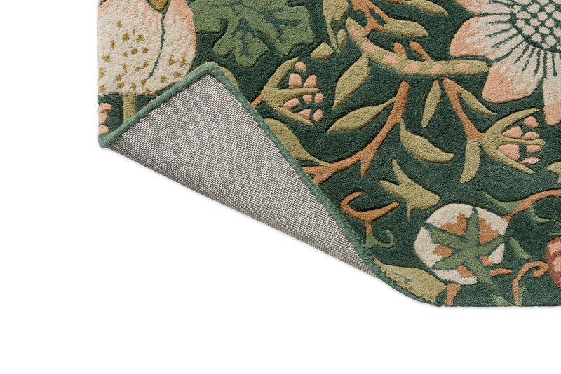 Morris & Co Strawberry Thief Forest 027707 Rug
