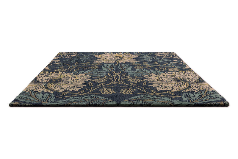 Morris & Co Honeysuckle & Tulip Woad - Thyme 130408 Rug