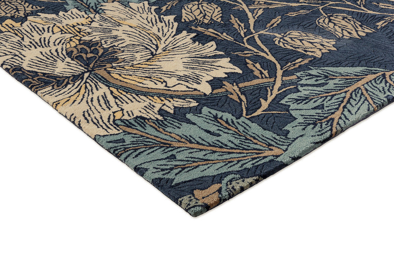 Morris & Co Honeysuckle & Tulip Woad - Thyme 130408 Rug