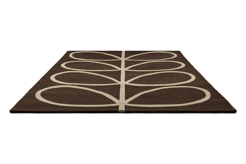Orla Kiely Giant Linear Stem Walnut 059401 Rug