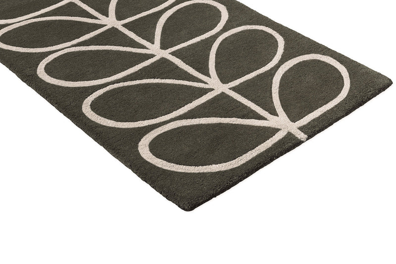 Orla Kiely Linear Stem Slate 060505 Runner Rug