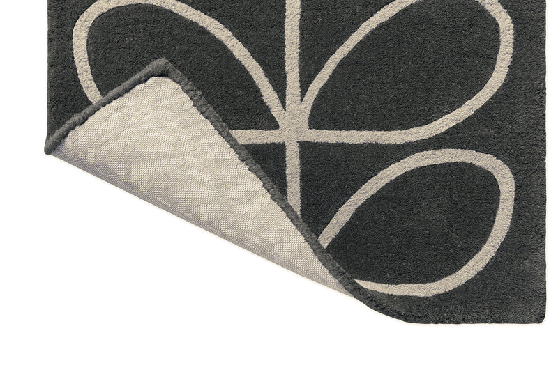 Orla Kiely Linear Stem Slate 060505 Runner Rug