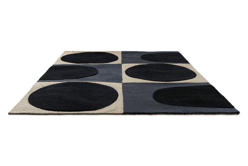 Orla Kiely Spot Square Blue - Navy 157908 Rug