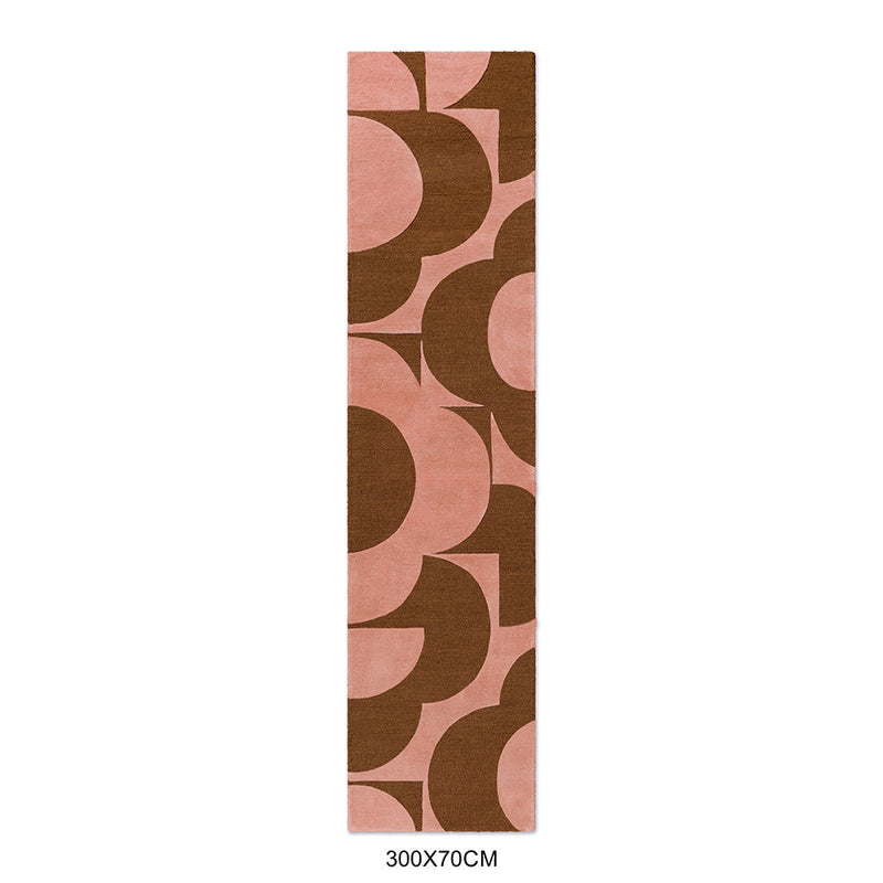 Orla Kiely Prism Flower Pink - Terracotta 158002 Rug
